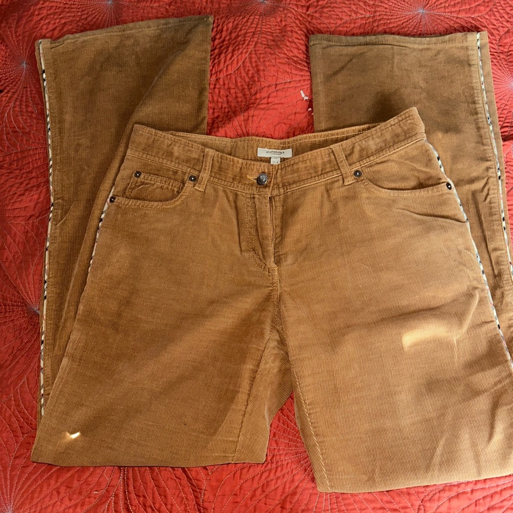 BURBERRY Brown Corduroy Pants Size US 6 UK 8 | AUTHENTIC | ACCEPTING ALL OFFERS